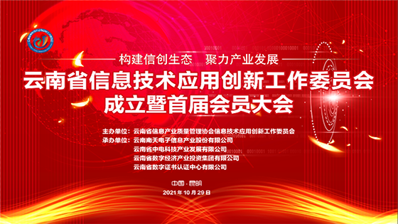 加速构建信创生态|南天信息荣膺云南省信息技术应用创新工作委员会首届理事长单位